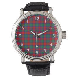Klassisk tidslös Klan Fraser av Altyre Tartan Plai Armbandsur