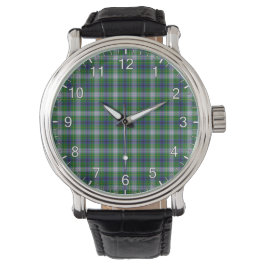 Klassisk tidslös Klan Johnston Dress Tartan Play Armbandsur