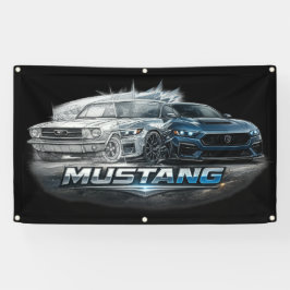 Klassisk till modern Mustang Muscle Car Evolution