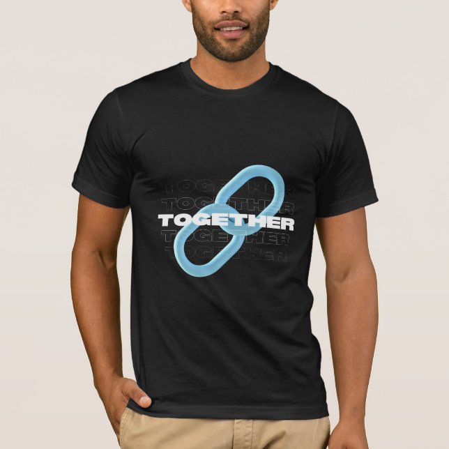 Klassisk tillsammans t shirt (Framsida)
