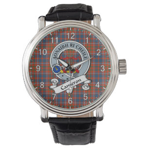 Klassisk timofri Klan Cameron of Lochiel Ancient B Armbandsur