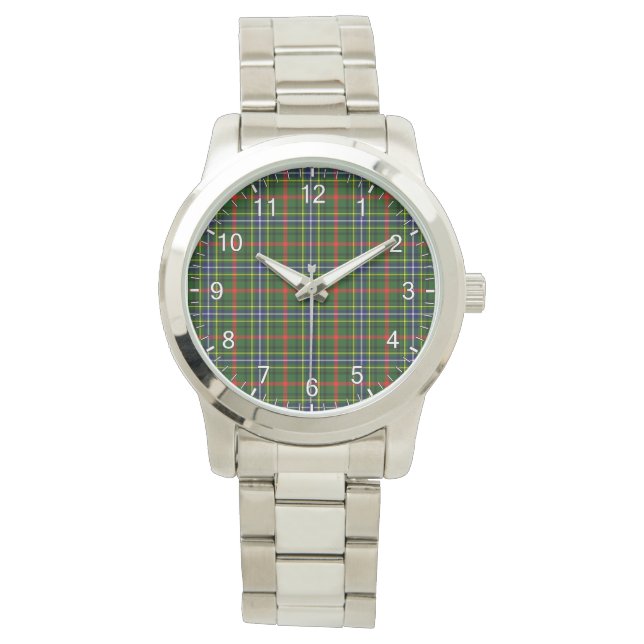 Klassisk timofri Klan Tartan Play Gift Armbandsur (Framsida)