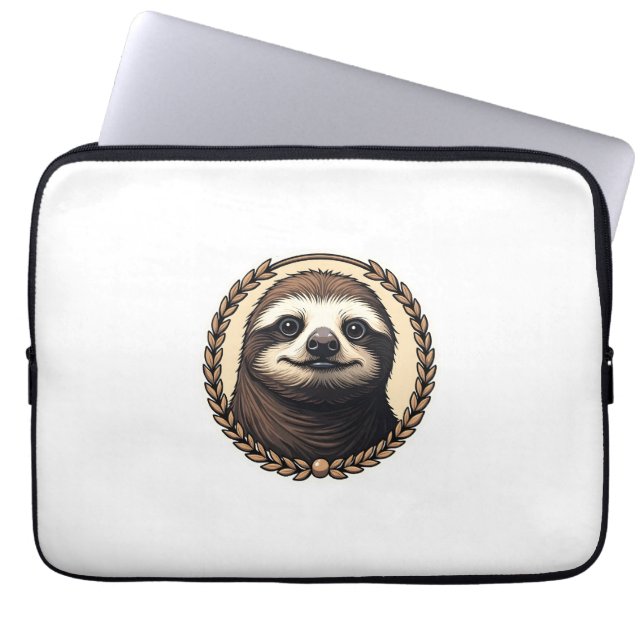 Klassisk Trädegravyr Natur T-Shirt (1) Laptop Fodral (Framsidan)