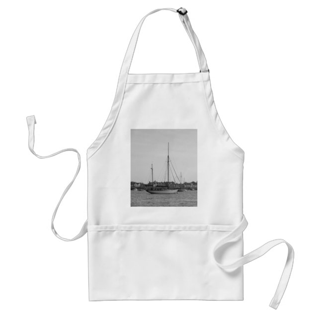 Klassisk träyacht förkläde (Framsidan)