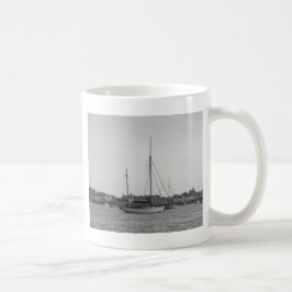 Klassisk träyacht kaffemugg