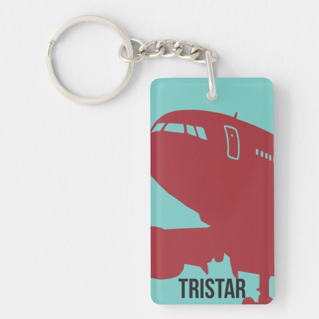 Klassisk Tristar Airliner Keychain (Framsidan)