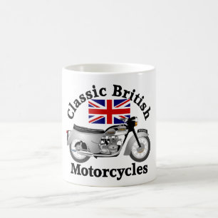 Klassisk Triumph T100A motorcykel mugg
