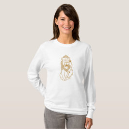 Klassisk Trollkarlen från Oz - Ledsen fegis lejon T Shirt