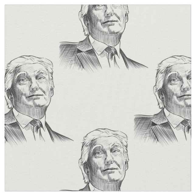 Klassisk trump 2020 tyg (Närbild)