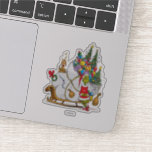 Klassisk tum | Grinch & Max Runaway Slei Klistermärken<br><div class="desc">Helgdagarna kommer inte att vara klara utan Grinch! HUR GRINCH STOLE CHRISTMAS är en klassisk berättelse om en stad som heter WHO-ville och hur julstämningen kan smälta till och med de kallaste hjärtan.</div>