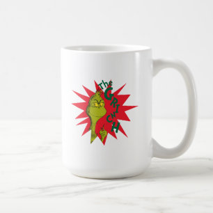 Klassisk tum Red Starburst Kaffemugg