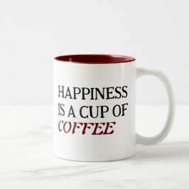 Klassisk tvåtonskaffe Mugg
