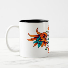 Klassisk tvåtonskaffe Mugg