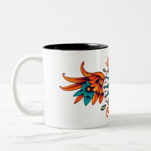 Klassisk tvåtonskaffe Mugg (Vänster)