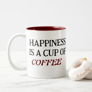 Klassisk tvåtonskaffe Mugg