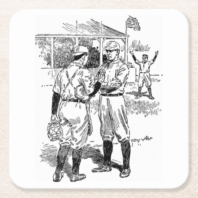 Klassisk Underlägg baseball-uppsättning (Framsidan)