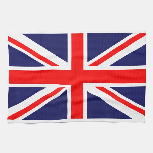 Klassisk Union Jack Kökshandduk (Horisontell)