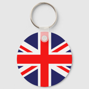 Klassisk Union Jack Nyckelring