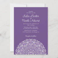 Klassisk utsmyckad Art Deco-stil Mandala-hälsning