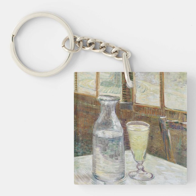 Klassisk Van Gogh Paris Café Absint Konst (Framsidan)