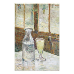 Klassisk Van Gogh Paris Café Absinthe Konst Fototryck
