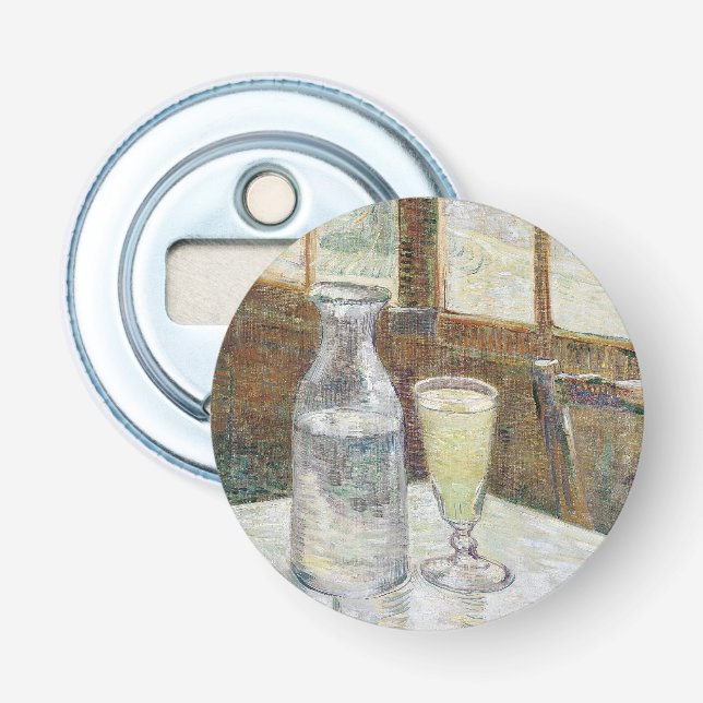 Klassisk Van Gogh Paris Kafé Absint Konst Flasköppnare (Framsidan)