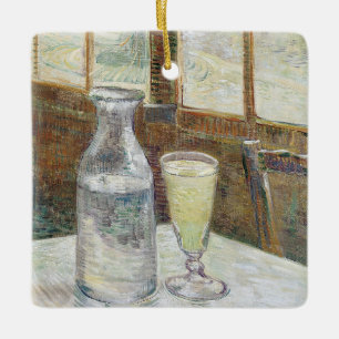 Klassisk Van Gogh Paris Kafé Absint Konst Julgransprydnad Keramik