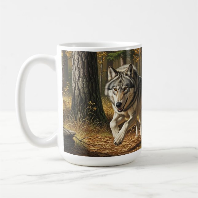 Klassisk Vargmugg stil 1 Kaffemugg (Vänster)