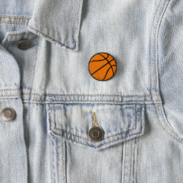 Klassisk Varsity Basketboll Hoops Matchdagsstil Knapp