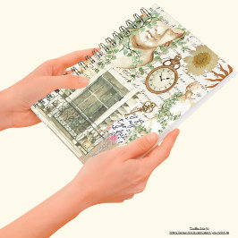 Klassisk vattenfärgsgrek staty-tidning anteckningsbok