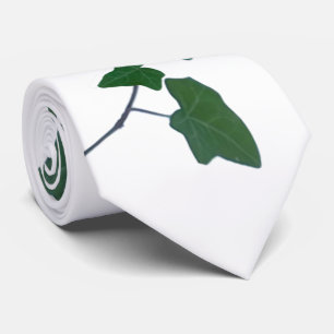 Klassisk vattenfärgsversion Grönt Engelska Ivy Slips