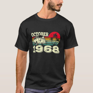 Klassisk Vintage 68'S Caravan Sunset oktober 1968  T Shirt