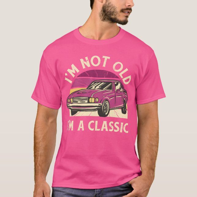 Klassisk Vintage Bil Citat flicka T Shirt (Framsida)