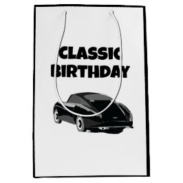 Klassisk Vintage bil-födelsedag