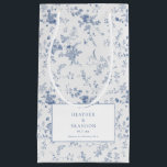 Klassisk Vintage, Blommigt, blå Möhippa<br><div class="desc">Klassisk Viktorian Vintage Blue Blommigt Möhippa Gift Bags</div>