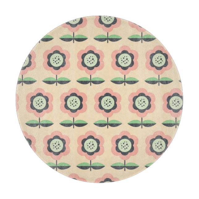 Klassisk Vintage: Blommigt Sömlös design (Framsidan)