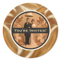 Klassisk Vintage Bröllops Förlovningsfest