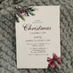 Klassisk Vintage Elegant jul Party Inbjudningar<br><div class="desc">Klassisk Vintage Elegant Corporate-julfest Se matchningssamling i vår Niche and Nest Store</div>