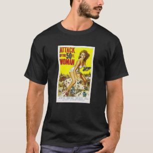 Klassisk Vintage Horror Retro Movie Poster Collect T Shirt