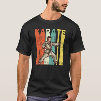 Klassisk Vintage Karate Retro Kampsport T Shirt
