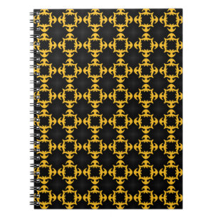 Klassisk vintage mönster. Design inslag lyx, S Anteckningsbok