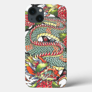 Klassisk vintage oriental japanese Dragon Tattoo
