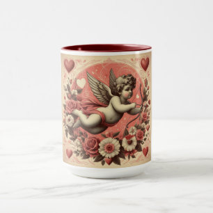Klassisk/Vintage/Retro Cupid Alla hjärtans dag Mugg