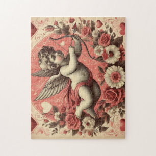 Klassisk/Vintage/Retro Cupid Alla hjärtans dag Pussel