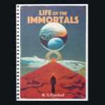 Klassisk Vintage Science fiction Pulp Bok Cover Anteckningsbok<br><div class="desc">Ett nytt omslag i bok av "Immortalernas liv" av R.T. Fischel. Någon? En "odödlig"?) i ett svart landskap går längs en väg av röd sten, mot en avlägsen portal till en annan värld. Några repor lämnades för att behålla vintagens känsla. Perfekt-gåva till sci-fi och fantasi-buffs. . . . Ansvarsfriskrivning: Det...</div>