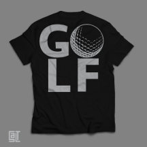 Klassisk Vintage Teeing It Up Golf