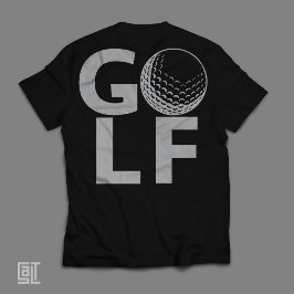 Klassisk Vintage Teeing It Up Golf T Shirt