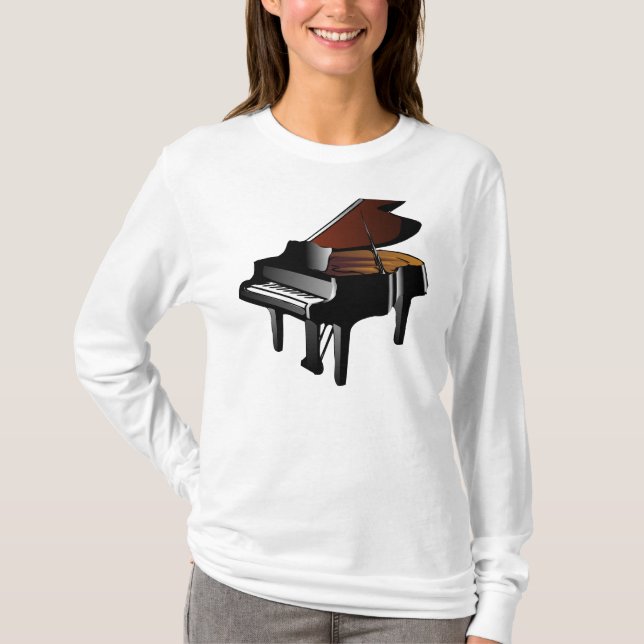Klassisk Vintage Teknisk Flygel Konst Tee (Framsida)