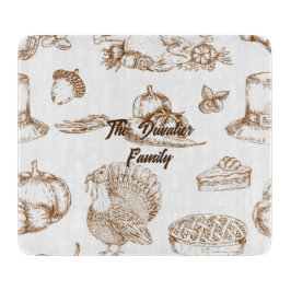 Klassisk Vintage Thanksgiving Minimalistisk Rustik