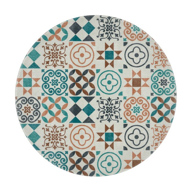 Klassisk Vintage Tile Mönster (Framsidan)